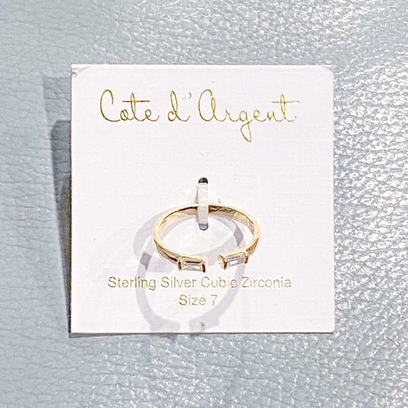 Cote D Argent GP 925 CZ Ring - Picture 2 of 3